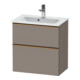 Duravit Meuble sous lavabo D-Neo Compact 61x37,2 cm, 1 porte, 1 tiroir, suspendu-1