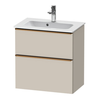 Duravit Meuble sous-lavabo D-Neo Compact 61x37,2 cm, 1 porte, 1 tiroir, suspendu