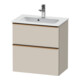 Duravit Meuble sous-lavabo D-Neo Compact 61x37,2 cm, 1 porte, 1 tiroir, suspendu-1