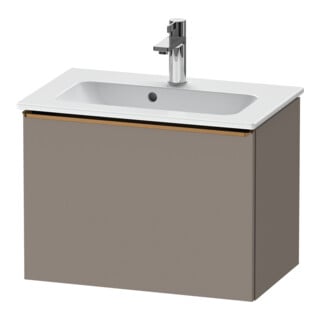 Duravit Meuble sous-lavabo D-Neo Compact 61x37,2 cm, basalt mat, 1 tiroir, suspendu
