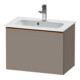 Duravit Meuble sous-lavabo D-Neo Compact 61x37,2 cm, basalt mat, 1 tiroir, suspendu-1