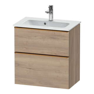 Duravit Meuble sous-lavabo D-Neo Compact 61x37,2 cm, blanc mat, 1 porte, 1 tiroir, suspendu
