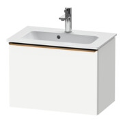 Duravit Meuble sous lavabo D-Neo Compact 61x37,2 cm, bronze mat/blanc, 1 tiroir, suspendu-1