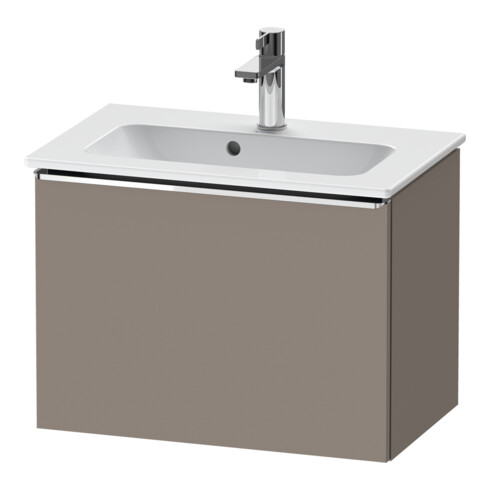 Duravit Meuble sous lavabo D-Neo Compact 61x37,2 cm, chêne/Mat, 1 tiroir, suspendu