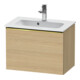 Duravit Meuble sous lavabo D-Neo Compact 61x37,2 cm, chêne naturel, 1 tiroir, suspendu-1