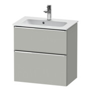 Duravit Meuble sous-lavabo D-Neo Compact 61x37,2 cm, chr/Bet m, 1 tiroir, 1 porte, suspendu