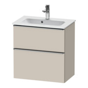 Duravit Meuble sous-lavabo D-Neo Compact 61x37,2 cm, ES, 1 porte, 1 tiroir, suspendu