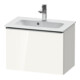 Duravit Meuble sous-lavabo D-Neo Compact 61x37,2 cm, ES blanc brillant, 1 tiroir, suspendu-1