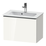 Duravit Meuble sous-lavabo D-Neo Compact 61x37,2 cm, ES blanc brillant, 1 tiroir, suspendu
