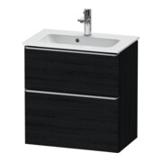 Duravit Meuble sous-lavabo D-Neo Compact 61x37,2 cm, ES laqué/ivoire, 1 tiroir, 1 porte, suspendu