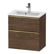 Duravit Meuble sous lavabo D-Neo Compact 61x37,2 cm, g pol/Nu d, 1 porte, 1 tiroir, suspendu