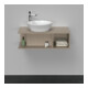 Duravit Meuble sous lavabo D-Neo Compact 80x48 cm, beige, 1 tiroir, 1 tablette, suspendu-5