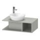 Duravit Meuble sous lavabo D-Neo Compact 80x48 cm, blanc mat, 1 tiroir, 1 console, suspendu-1
