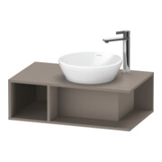 Duravit Meuble sous-lavabo D-Neo Compact 80x48 cm, blanc mat, 1 tiroir, 1 console, suspendu