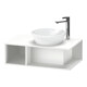 Duravit Meuble sous lavabo D-Neo Compact 80x48 cm, blanc mat, 1 tiroir, 1 tablette, suspendu-1