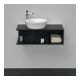 Duravit Meuble sous-lavabo D-Neo Compact 80x48 cm, E s, 1 tiroir, 1 tablette, suspendu