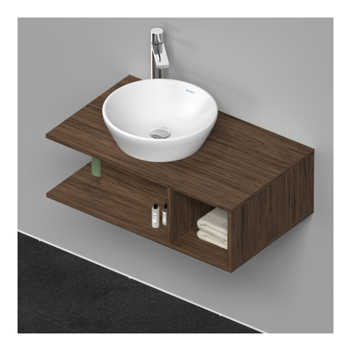 Duravit Meuble sous-lavabo D-Neo Compact 80x48 cm, N d, 1 tiroir, 1 console, suspendu