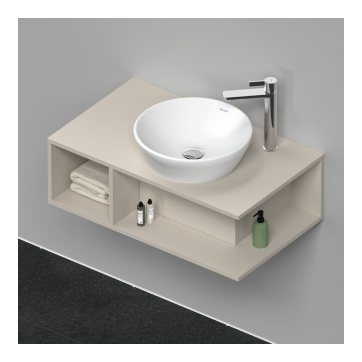 Duravit Meuble sous lavabo D-Neo Compact 80x48 cm, T m, 1 tiroir, 1 console, suspendu