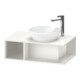 Duravit Meuble sous lavabo D-Neo Compact 80x48cm, blanc brillant, 1 tiroir, 1 tablette, suspendu-1