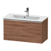 Duravit Meuble sous-lavabo D-Neo Compact 81x37,2, chromé/noisette, 1 tiroir, suspendu