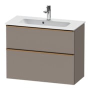 Duravit Meuble sous-lavabo D-Neo Compact 81x37,2 cm, 1 porte, 1 tiroir, suspendu