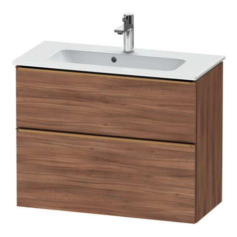 Duravit Meuble sous-lavabo D-Neo Compact 81x37,2 cm, 1 porte, 1 tiroir, suspendu