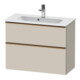 Duravit Meuble sous-lavabo D-Neo Compact 81x37,2 cm, 1 porte, 1 tiroir, suspendu-1