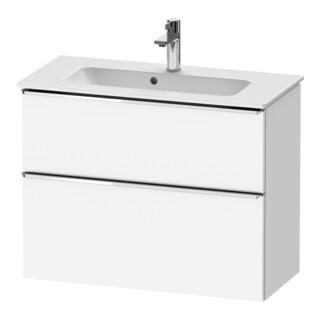 Duravit Meuble sous lavabo D-Neo Compact 81x37,2 cm, 1 porte, 1 tiroir, suspendu