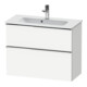 Duravit Meuble sous lavabo D-Neo Compact 81x37,2 cm, 1 porte, 1 tiroir, suspendu-1