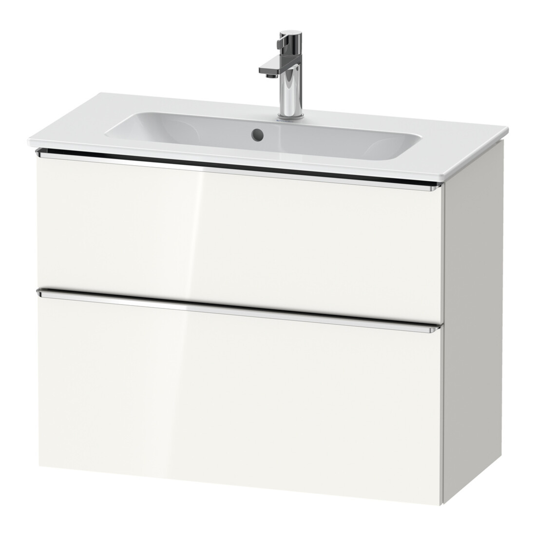 Duravit Meuble sous lavabo D-Neo Compact 81x37,2 cm, 1 porte, 1 tiroir, suspendu