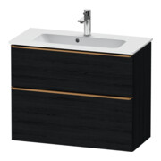 Duravit Meuble sous lavabo D-Neo Compact 81x37,2 cm, blanc, 1 porte, 1 tiroir, suspendu