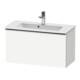 Duravit Meuble sous-lavabo D-Neo Compact 81x37,2 cm, blanc brillant, 1 tiroir, suspendu-1