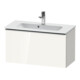 Duravit Meuble sous lavabo D-Neo Compact 81x37,2 cm, blanc brillant, 1 tiroir, suspendu-1