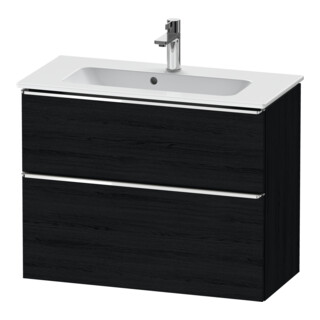 Duravit Meuble sous-lavabo D-Neo Compact 81x37,2 cm, chêne/épinette, 1 porte, 1 tiroir, suspendu