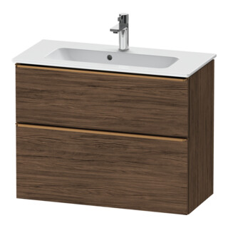 Duravit Meuble sous-lavabo D-Neo Compact 81x37,2 cm, chêne naturel, 1 porte, 1 tiroir, suspendu