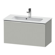 Duravit Meuble sous-lavabo D-Neo Compact 81x37,2 cm, chrome/béton, 1 tiroir, suspendu