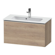 Duravit Meuble sous lavabo D-Neo Compact 81x37,2 cm, ES blanc/marbre, 1 tiroir, suspendu