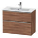Duravit Meuble sous-lavabo D-Neo Compact 81x37,2 cm, ES geb/Nu N, 1 porte, 1 tiroir, suspendu-1