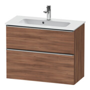 Duravit Meuble sous-lavabo D-Neo Compact 81x37,2 cm, ES geb/Nu N, 1 porte, 1 tiroir, suspendu