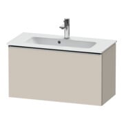 Duravit Meuble sous-lavabo D-Neo Compact 81x37,2 cm, ES taupe mat, 1 tiroir, suspendu