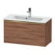 Duravit Meuble sous-lavabo D-Neo Compact 81x37,2 cm, noyer naturel, 1 tiroir, suspendu-1