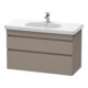 Duravit Meuble sous-lavabo DuraStyle 100x45,3 cm, bas. ma, 2 tiroirs, suspendu-1