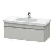 Duravit Meuble sous-lavabo DuraStyle 100x45,3 cm, béton gris, 1 tiroir, suspendu