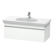 Duravit Meuble sous-lavabo DuraStyle 100x45,3 cm, blanc mat, 1 tiroir, suspendu