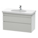 Duravit Meuble sous lavabo DuraStyle 100x45,3 cm, blanc mat, 2 tiroirs, suspendu-1