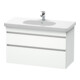 Duravit Meuble sous lavabo DuraStyle 100x45,3 cm, blanc mat, 2 tiroirs, suspendu-1