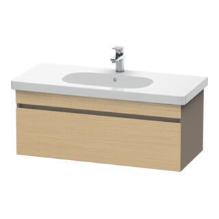 Duravit Meuble sous lavabo DuraStyle 100x45,3 cm, blanc œuf, 1 tiroir, suspendu