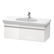 Duravit Meuble sous lavabo DuraStyle 100x45,3 cm, taupe/blanc mat, 1 tiroir, suspendu-2