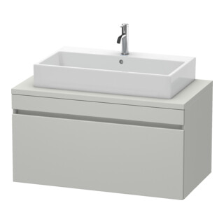Duravit Meuble sous lavabo DuraStyle 100x54,8 cm, béton gris, 1 tiroir, f Kons
