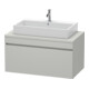 Duravit Meuble sous lavabo DuraStyle 100x54,8 cm, béton gris, 1 tiroir, f Kons-1